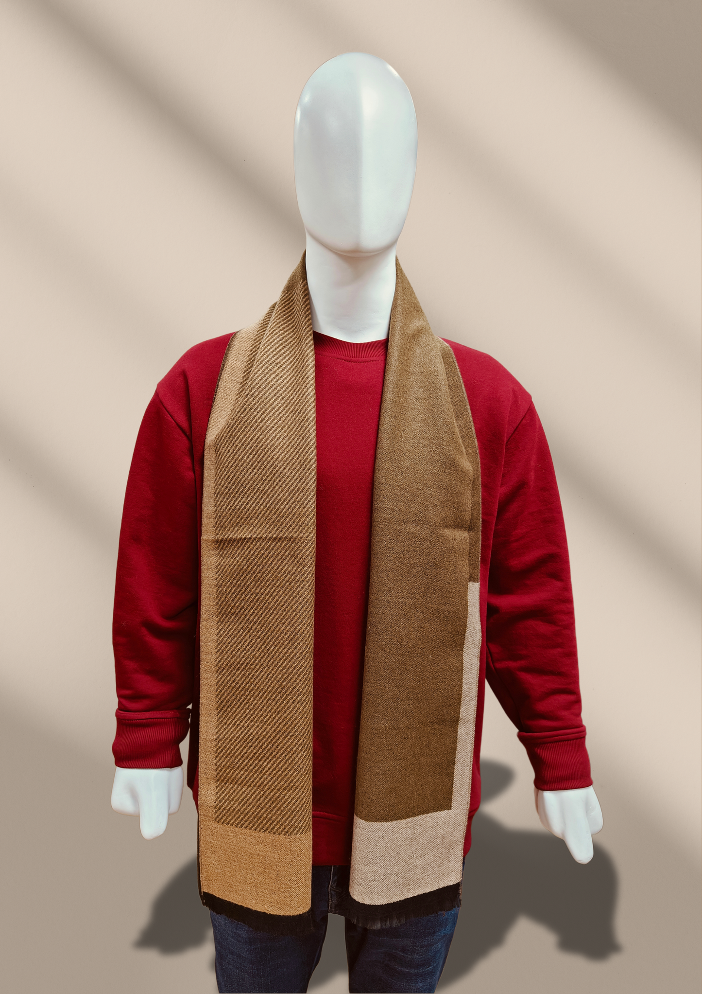 Feather Touch Woolen Mafurā (Mufflers)