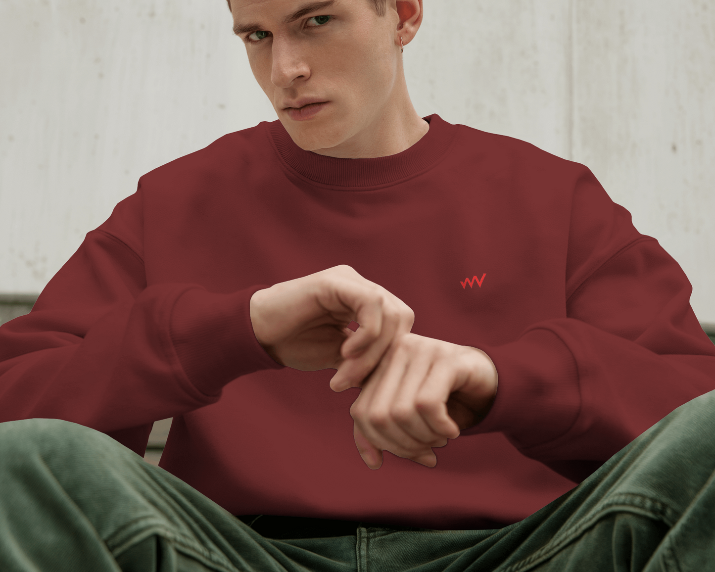 Mens CLASSIC Crew Neck Torēnā (Sweatshirt)